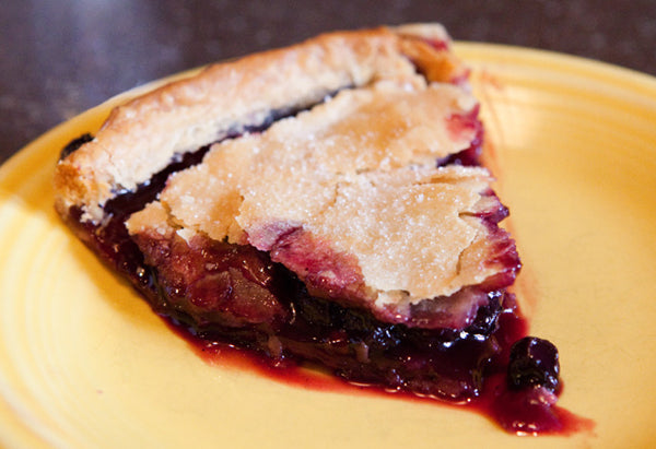 Alaska's Blueberry Pie - The Reward for Your Hard Work!
