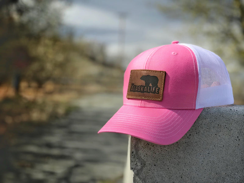 Pink Alaska Life Hat