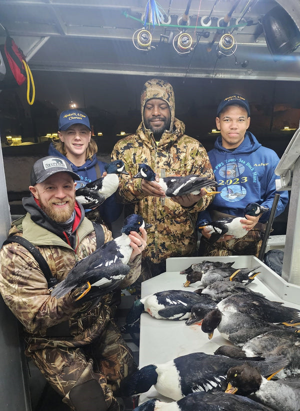 Winter Sea Duck Hunting in Alaska