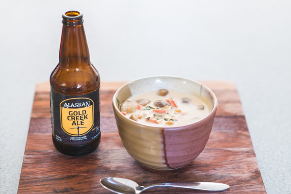 A Taste of Thai & Alaska: Easy Coconut Salmon Thai Soup