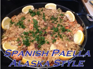 Spanish Paella - Alaska Style! (Wild Spanish Paella)