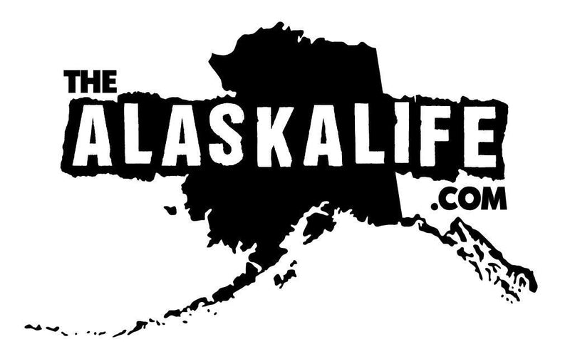 The Alaska Life Decal - State 10"x6"